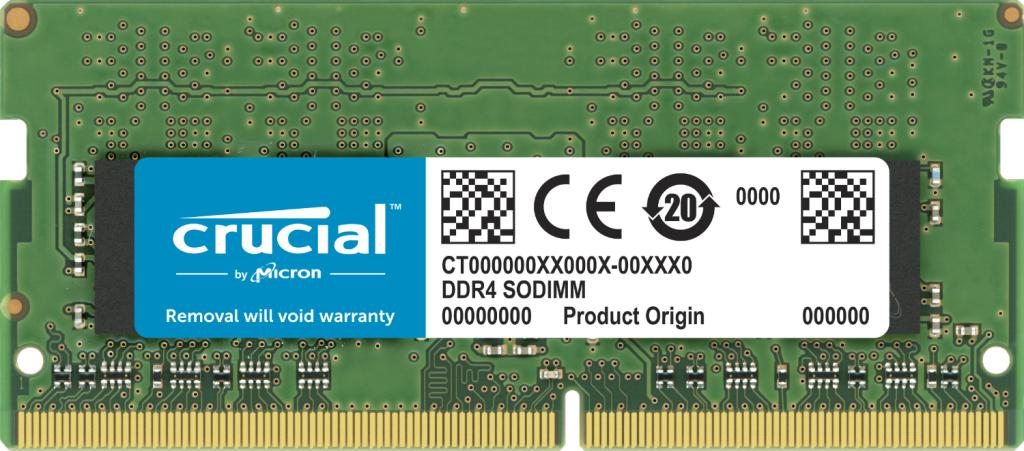 64GB Kit2x32GB DDR4-3200 SODIMM Crucial (CT2K32G4SFD832A)