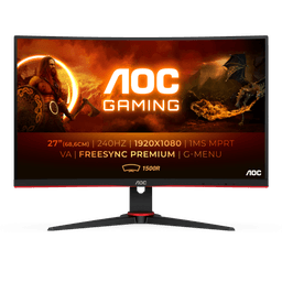G2 C27G2ZE/BK, 68,6 cm (27"), 1920 x 1080 pikseliä, Full HD, LED, 0,5 ms, musta, Punainen