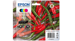 503 Multipack - 4-pack - Musta Keltainen cyan magenta - Original - ink cartridge - Mustepatruuna Syaani