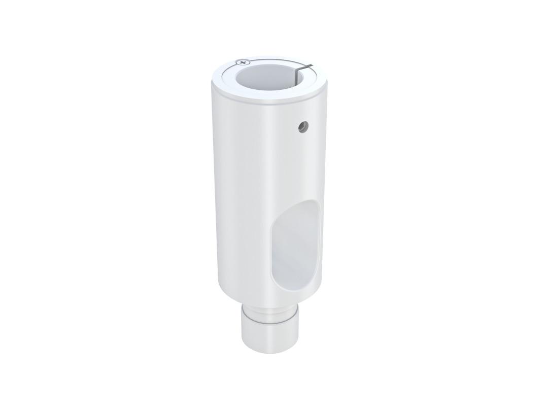 M EXTENSION PIPE 10CM FOR M VESA GAS LIFT ARM SINGLE WHITE