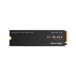 WESTERN DIGITAL – SSD BLACK SN770 250GB NVMe PCIe Gen4 (WDS250G3X0E-00B3N0)