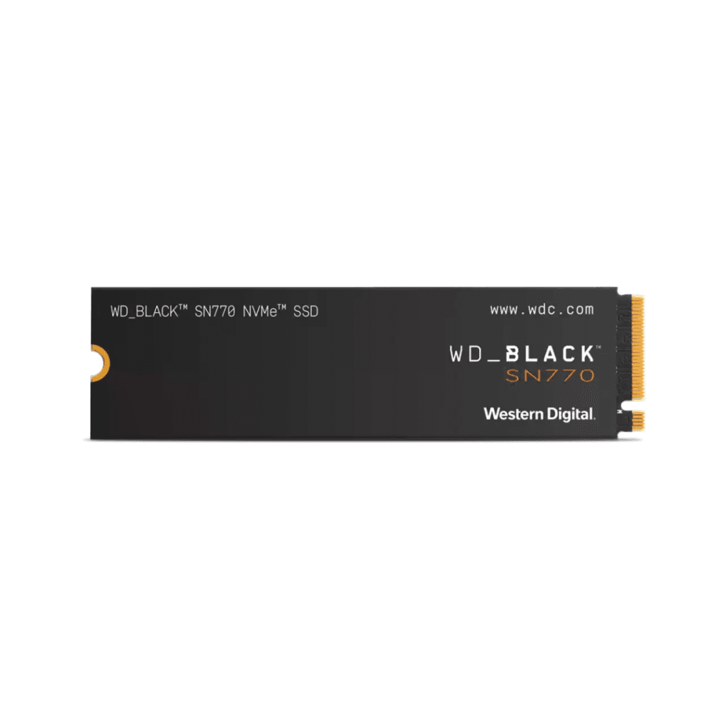 WESTERN DIGITAL – SSD BLACK SN770 250GB NVMe PCIe Gen4 (WDS250G3X0E-00B3N0)