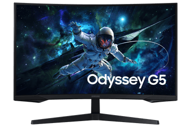 S32CG554EU, 81,3 cm (32"), 2560 x 1440 pikseliä, Wide Quad HD, LED, 1 ms, musta
