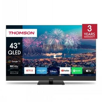 THOMSON 43" QLED PLUS UHD GOOGLE SMART TV