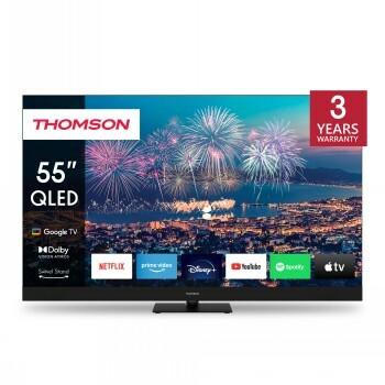 THOMSON 55" QLED PLUS UHD GOOGLE SMART TV