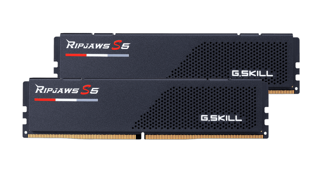 Ripjaws S5 DDR5-5600 - 64GB - CL28 - Dual Channel (2 pcs) - Intel XMP - Musta